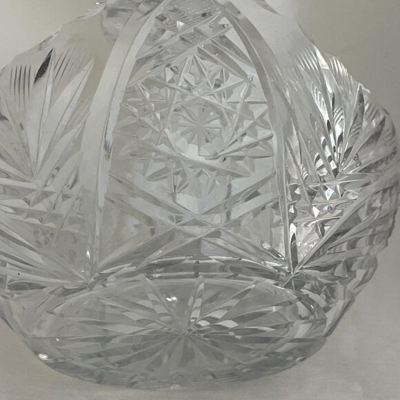 Crystal Flower Trinket Jewelry Basket - Picture 2 of 5